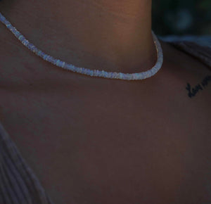 Dainty Opal Necklace